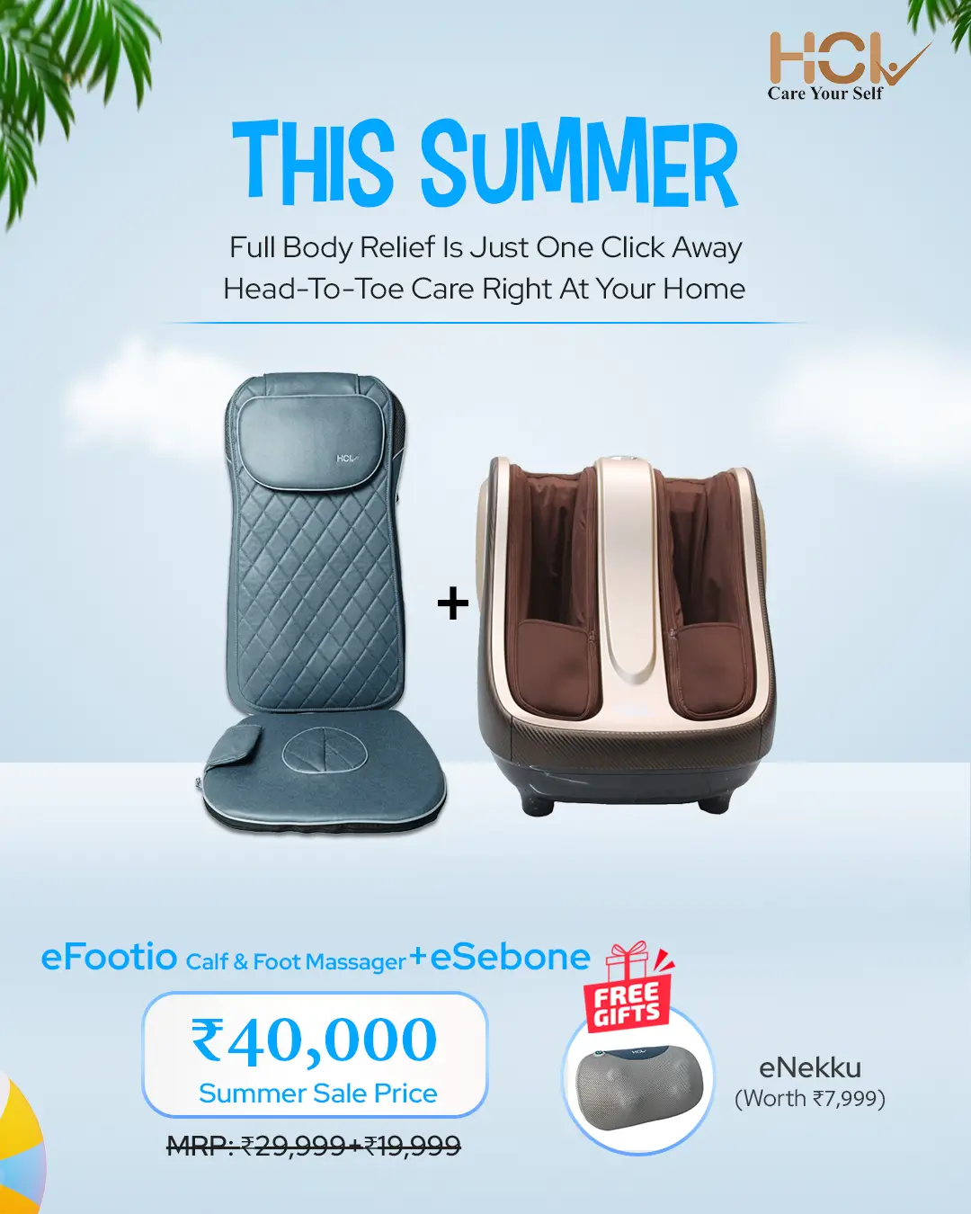 eFootio calf foot combo offer